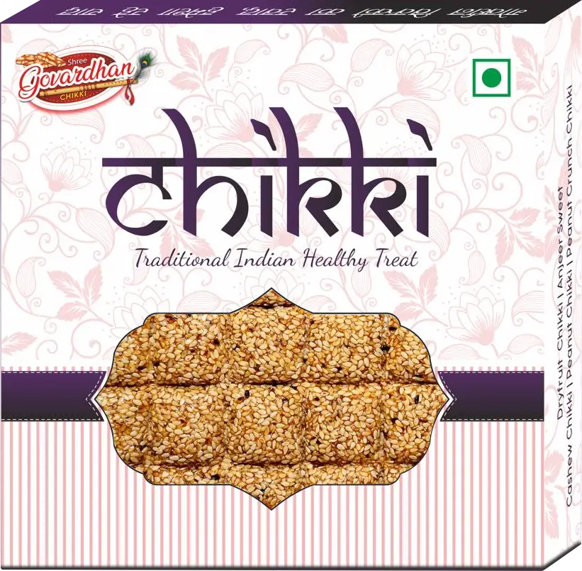 Home til crunch chikki | crispy sesame & jaggery sweet
