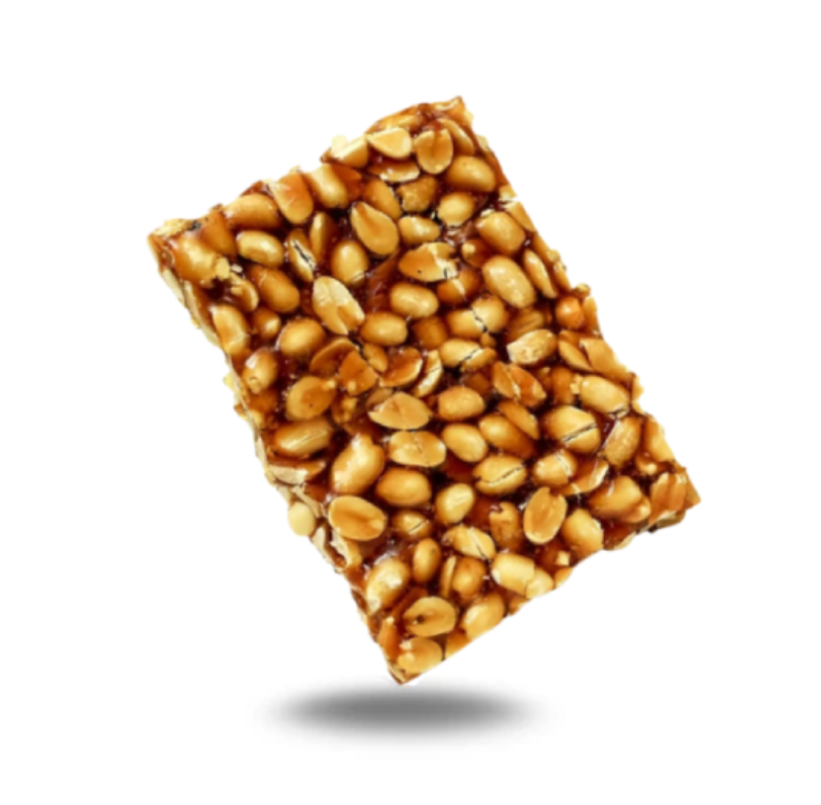 Home peanut crunch chikki